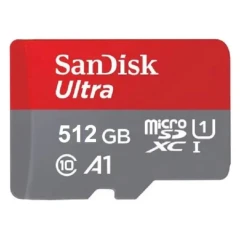 کارت حافظه microSDXC سن دیسک مدل Ultra A1 کلاس 10 استاندارد UHS-I سرعت 150p ظرفیت 512 گیگابایت