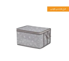 باکس لباس اسکلتی صفر ترگال رنگ طوسی هندسی