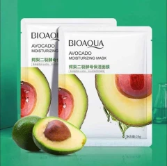 ماسک صورت ورقه ای آووکادو BIOAQUA