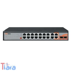 سوئیچ شبکه PoE مکسرون MSW-3216FPH-2GL-250I