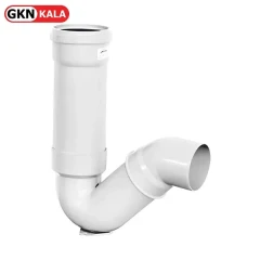 سیفون 110 یک تکه با لوله سوکت دار سایلنت نیوفلکس