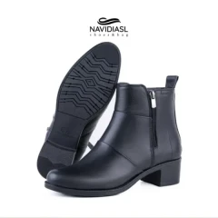 نیم بوت زنانه چرم کد 4028012