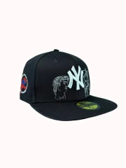 کلاه کپ فیت بک NY مشکی کد355