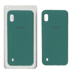 قاب سیلیکون اورجینال پاک کنی سبز Samsung galaxy A10