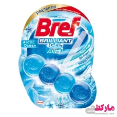 خوشبو کننده ژله ای توالت فرنگی برف رایحه اقیانوس 4 عددی Bref