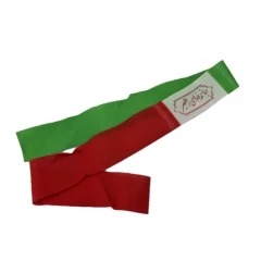 سربند پرچم ایران متن جانم فدای رهبر-پارچه اسپان(سوزنی)5در90سانت-بسته 50عددی کد 104705