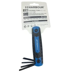 ست آچار تاشو هاربر | آلن و ستاره‌ای (Hex & Torx)