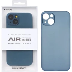 کاور کی-دوو مدل Air Skin مناسب برای گوشی موبایل اپل iPhone 13 آبی