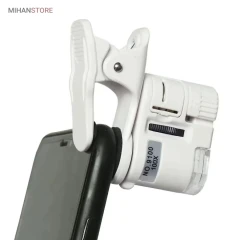میکروسکوپ موبایل یونیورسال + چراغ LED + UV | طرح 4 قسطی✅