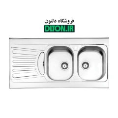 سینک استیل البرز مدل 725 روکار