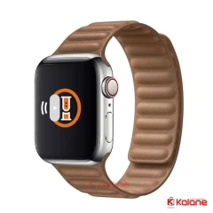 بند چرمی ساعت هوشمند Apple Watch 42/44mm مدل Leather Link