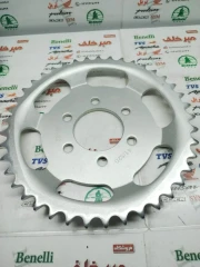 دنده (طبق) زنجیر چرخ عقب موتور بنلی 250 تک سیلندر قدیم و جدید نیوفیس (41 دندانه) اصلی