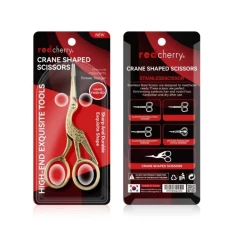 قیچی ابرو طرح درنا ردچری red cherry