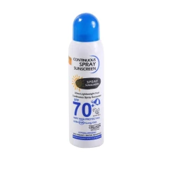 اسپری ضد آفتاب وکالی spf70 بی رنگ حجم 230 میلی‌لیتر