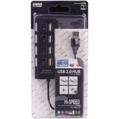 هاب USB 2.0 که برای افزایش تعداد پورت‌های USB