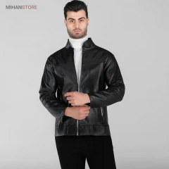 کاپشن طرح چرم مردانه مدل DARMAN