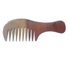 شانه مو دست ساز کوچک دسته دار