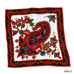 کوسن پته دوزی مدل بازوبند 50*50 سانتی متر
