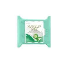 دستمال مرطوب آرایشی میکاپ رز مدل آووکادو بسته 25 عددی
