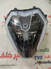 بلوری چراغ جلو کامل موتور بنلی 180 اصلی