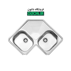 سینک استیل البرز مدل 540 گوشه