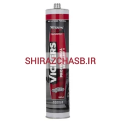 چسب پلی یورتان سفید کارتریجی فلزی ویکرز
