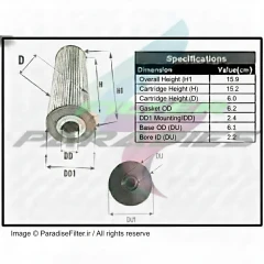 فیلتر روغن مرسدس بنز (S , SL ، کلاس E , C )  ،  سانگ یانگ  اکتیون ، موسو ، رکستون     OEM :  A 104 180 01 09