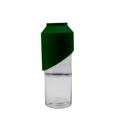 گلدان رومیزی سنگی کتایون استودیو هفت سنگ رنگ سبز تیره (pfs02)