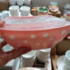 کاسه خال دار مربع سه عددی