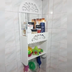 آینه قفسه دار