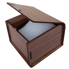 جعبه ساعت چوبی مستر