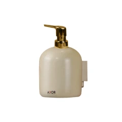 جا مایع دستشویی دیواری AXOR (آکسور) مدل Rosalina (روزالینا) رنگ کرم کد pjmrdk