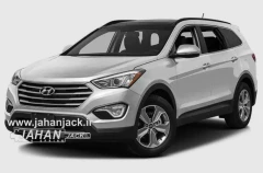 Rear Gas Jack Hyundai Santa Fe Grand 2015 (جک گازی درب صندوق سانتافه گرند 2015)
