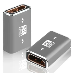 تبدیل فلزی دو سر مادگی HDMI 8K