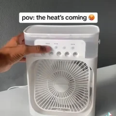 🌬️🌀 پنکه مه پاش مدل BKN جدید دو‌فن