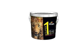 رنگ نیم پلاستیک درجه1 سوپر الوان 4.5کیلویی