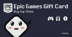 خرید گیفت کارت اپیک گیمز Epic Games | پیکسول
