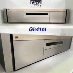 میز تلویزیون ام دی اف هایگلاس مدل GI0041M