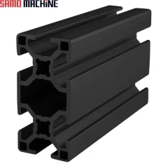 پروفیل آلومینیومی شیاردار 30×60 مشکی