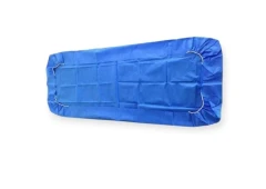 ملحفه یکبار مصرف کشدار 20 گرم آبی سایز 220.120(قیمت هر عدد فروش به صورت بسته 5 عددی)