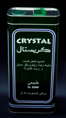 روغن زیتون کریستال 4 لیتری_ طعم ملایم