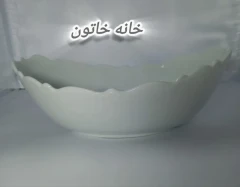 کاسه کشکول جنس چینی مدل موج برند لمون