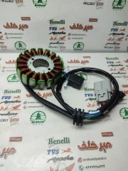 بوبین (دستگاه) سیم پیچی برق موتور بنلی 250 تک سیلندر قدیم و جدید نیوفیس و لئونچینو و trk تی ار کی اصلی