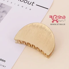 کلیپس موی سر ساده مدل نیم دایره
