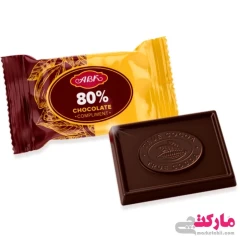 شکلات تلخ 80 درصد آ ب کا 1000 گرم ABK 80%