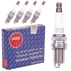 شمع موتور MVM 110 پایه کوتاه نیکلی ان جی کی NGK کد BKR6E-93840