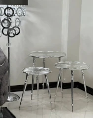 میز عسلی آلمینیومی