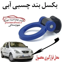 بکسل بند چسبی گرد آبی