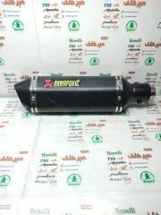 اگزوز قهرمانی برند اکروپاویچ 6 گوش سایلنسردار مشکی
