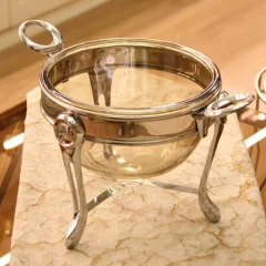 سوفله سالاد خوری مدل حلقه کد 4006SS